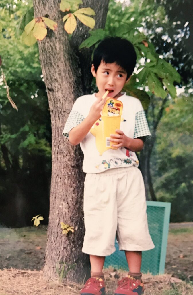 池田直人の幼少期の写真画像